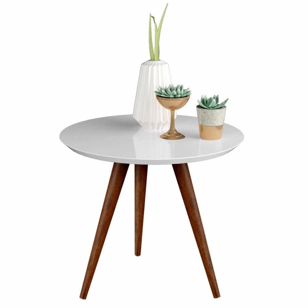 Conjunto De Mesa Lateral e Apoio Retrô Decore DTH - Imagem 2