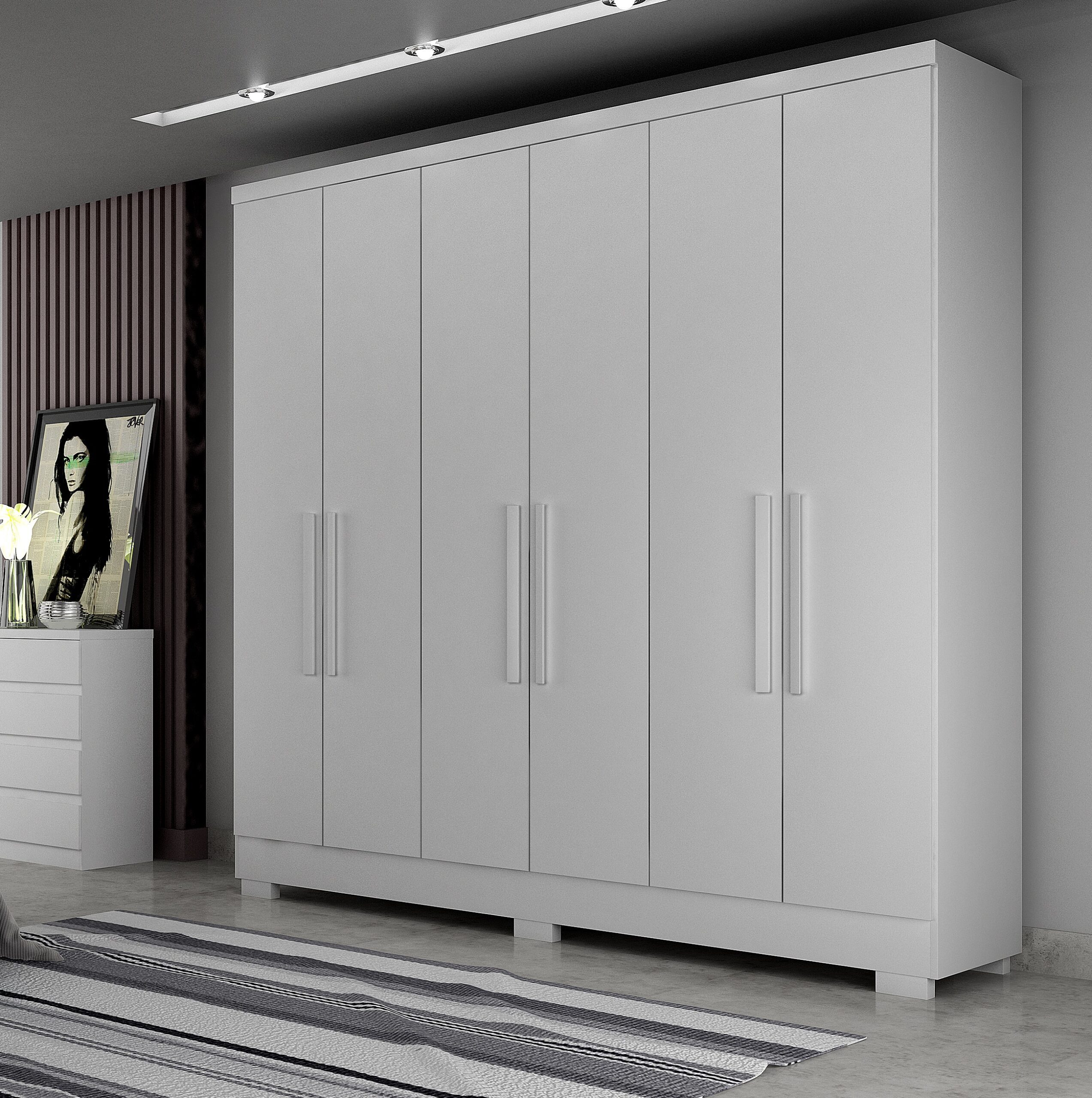 Guarda Roupa Milly 6 Portas - Imagem 2