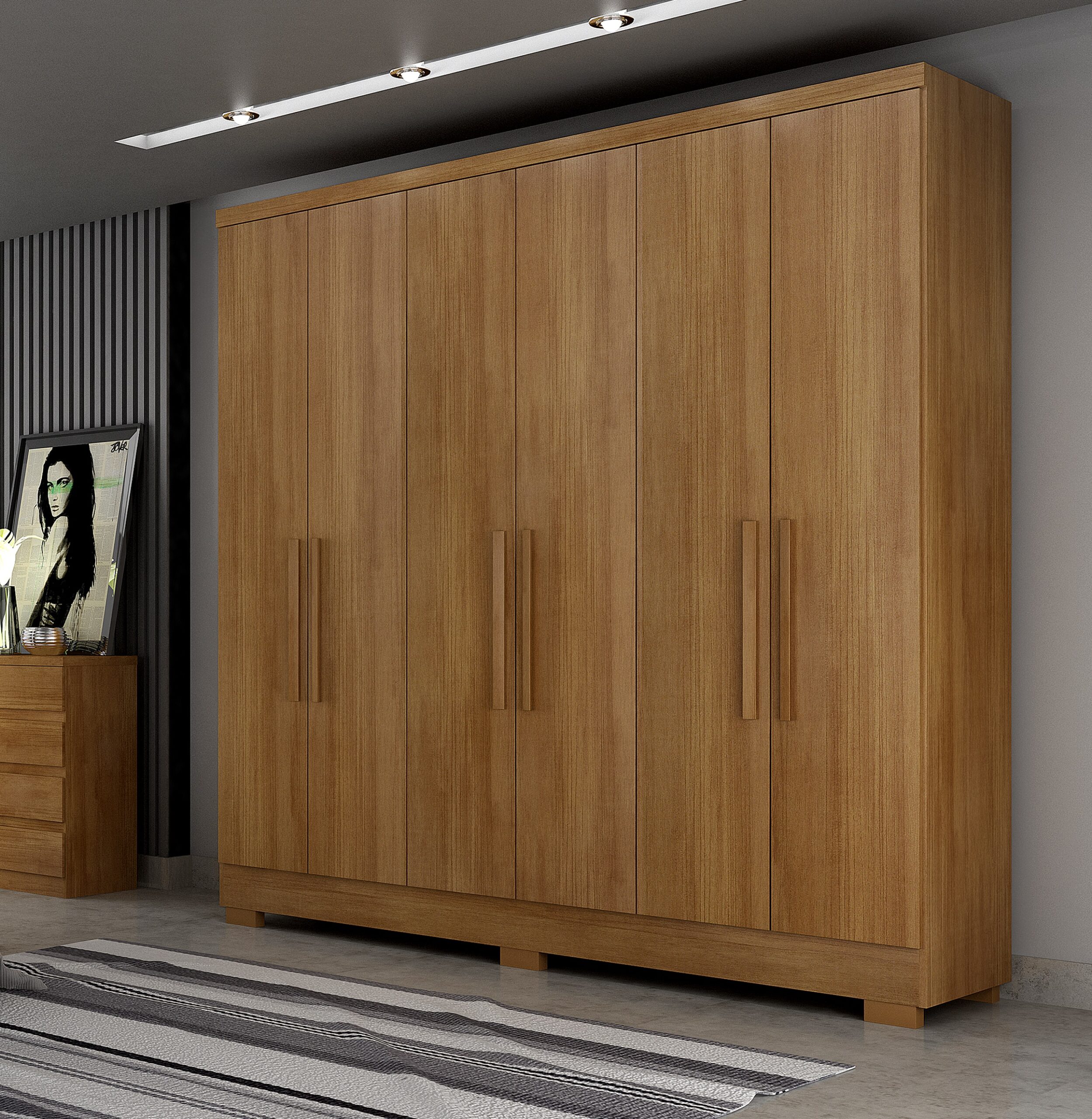 Guarda Roupa Milly 6 Portas - Imagem 3