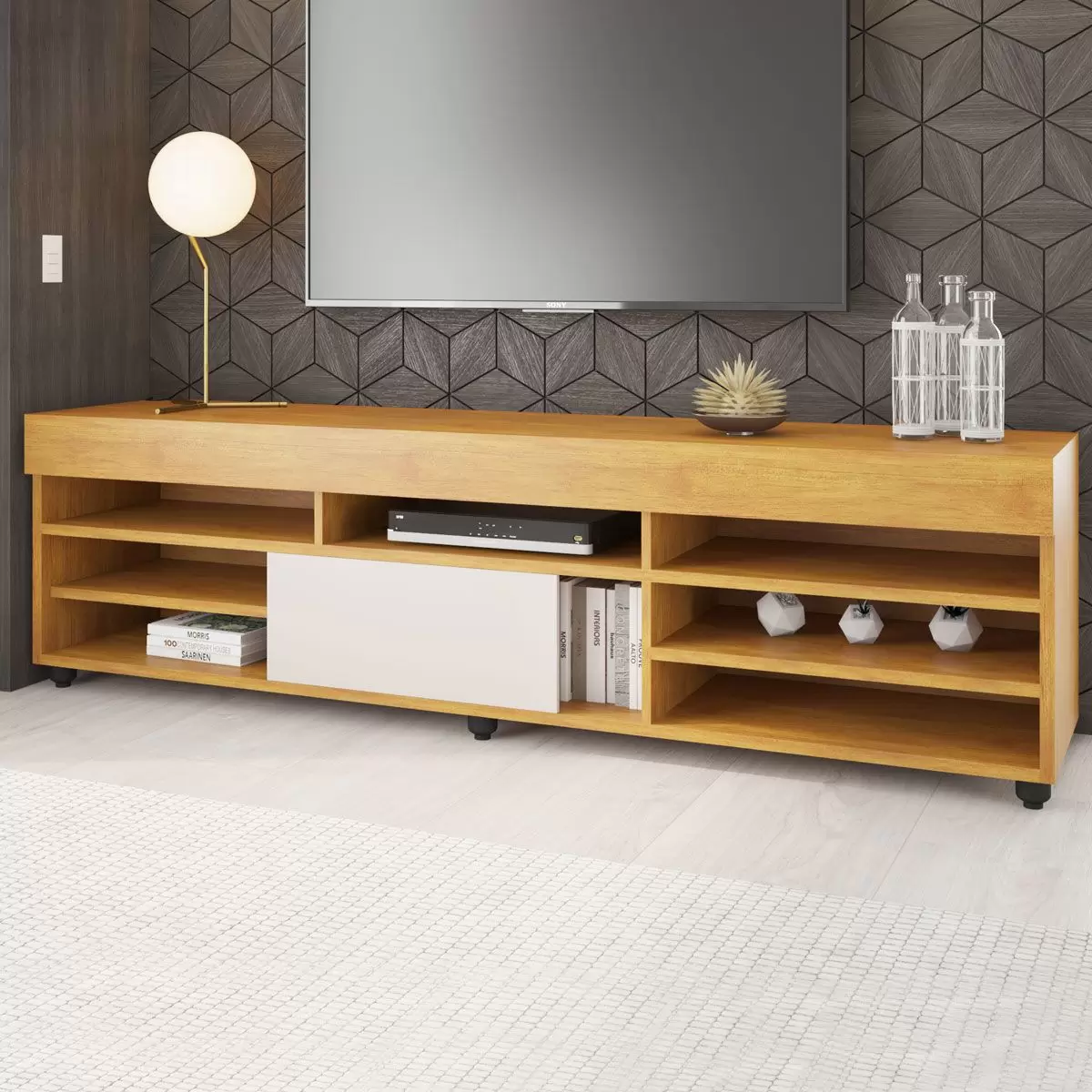 Rack Bela Rum para TV até 55 Polegadas - Imagem 3