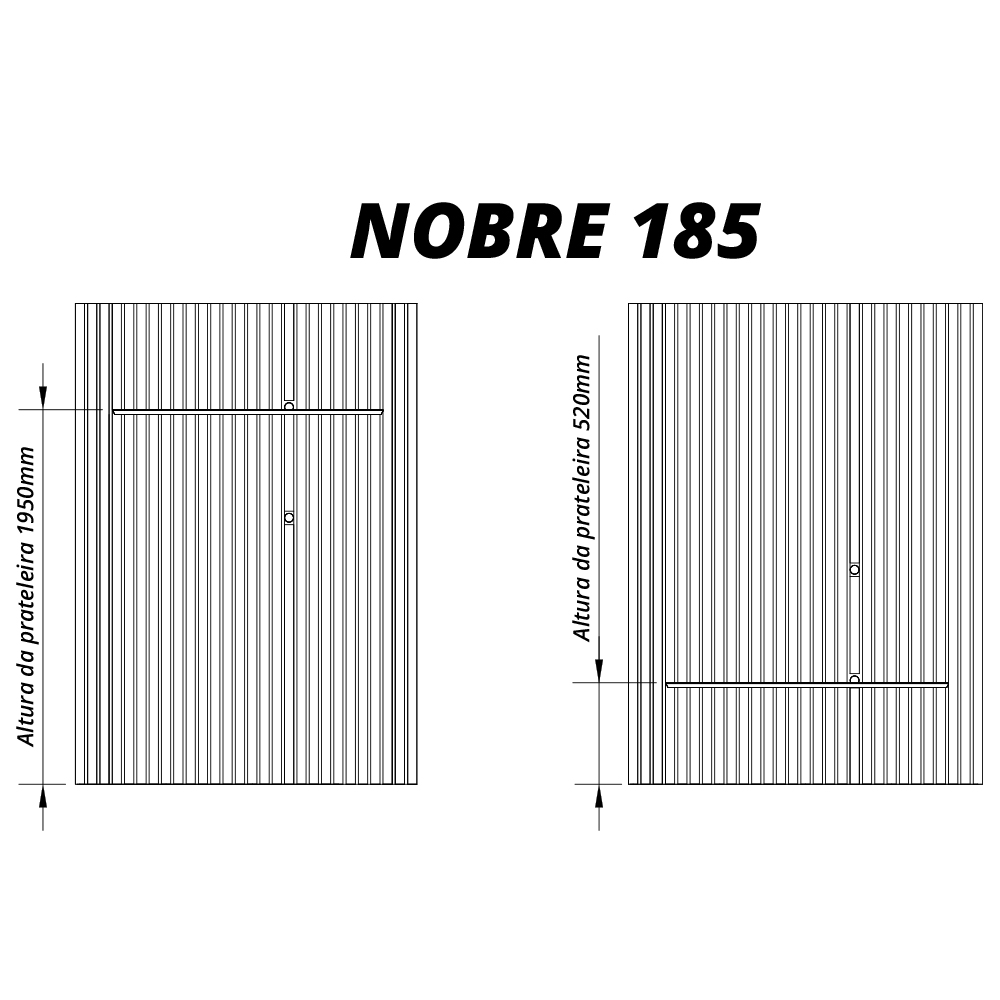 Painel Nobre Ripado 185 Com Led | Naturale - Imagem 10