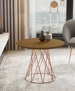 Mesa de Centro JB 8040 - Nature Pé Bronze