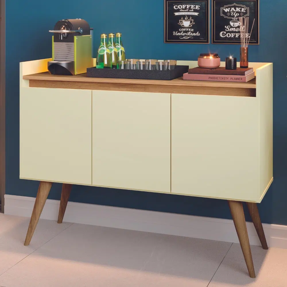 Aparador Buffet Gold 3 Portas – Primus - Imagem 8