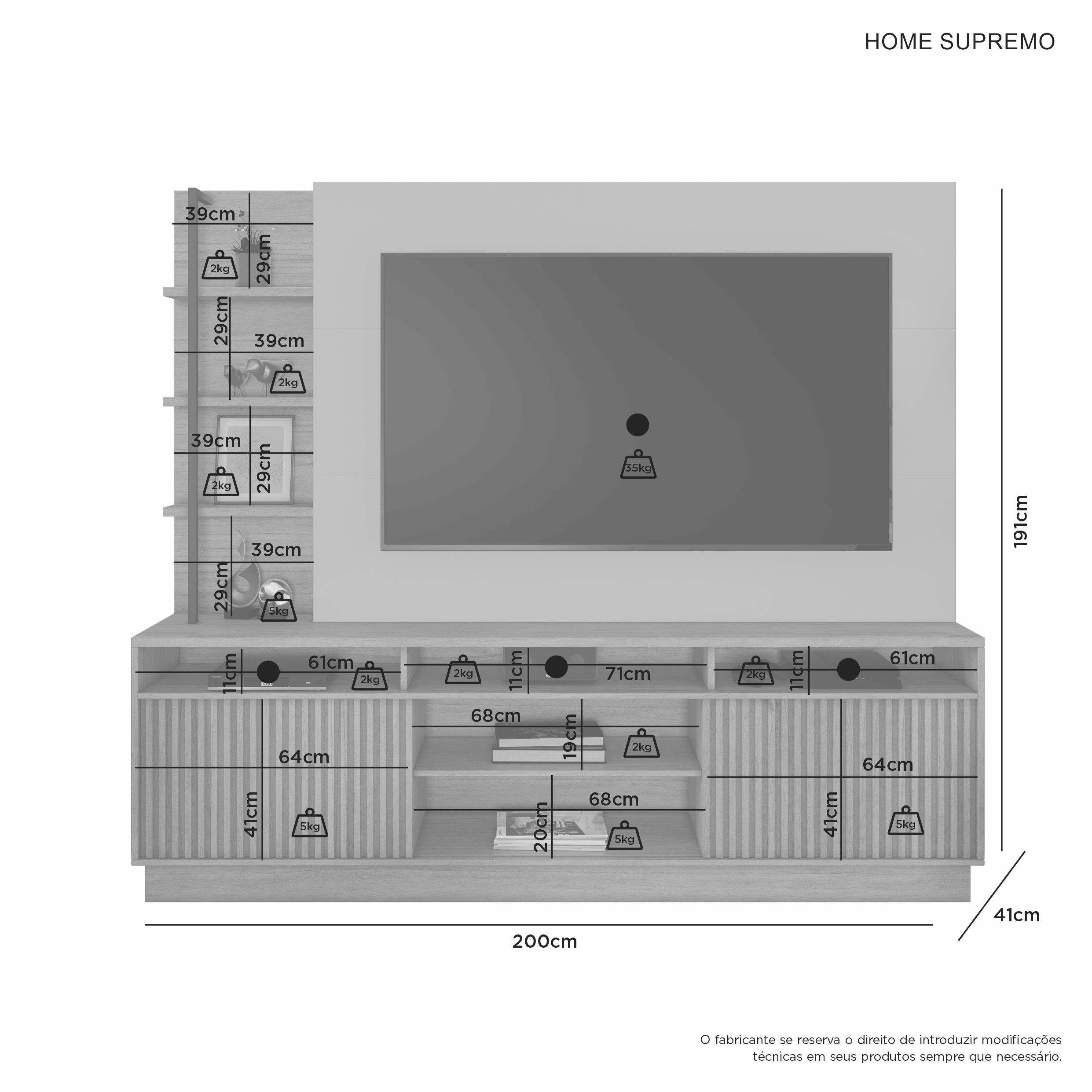 Home Supremo Candian | Cinamomo/ Off White - Imagem 4