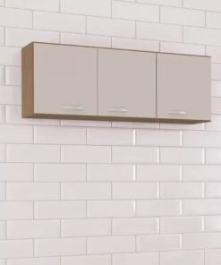 Armário Aéreo de Cozinha 120cm 3 Portas Classic
