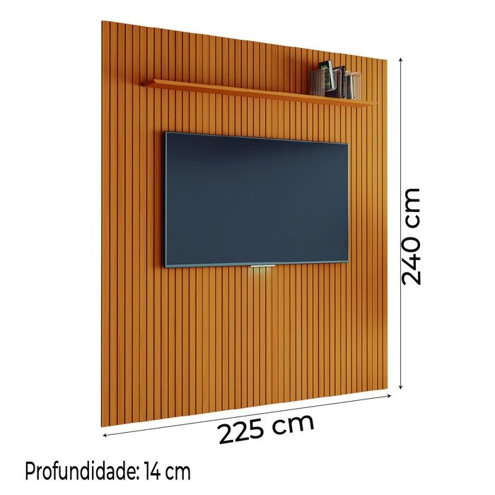Painel Arbo Cedro 230 - EDN Móveis - Imagem 2