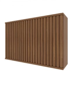 Aéreo Munique 120cm 2 Portas Ripadas