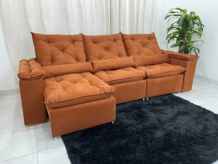 SOFA GRECIA TERRACOTA