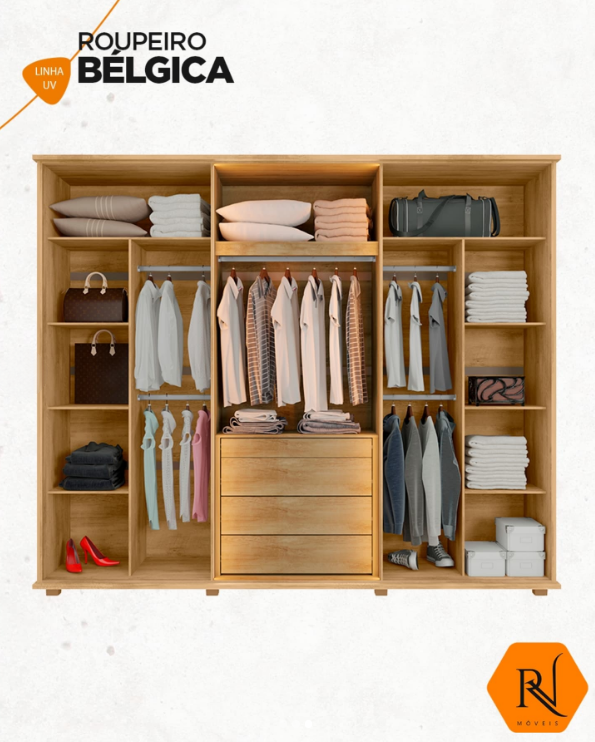 Guarda Roupa Bélgica - Imagem 5