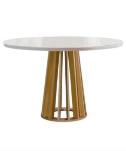 MESA BERLIM TAMPO REDONDO PLUS VDO OFF-CINAMOMO